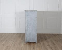 Antique Gustavian Style Painted Bureau in Blue circa 1840 1850 - 4282408