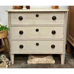 Antique Gustavian Style Swedish Empire Chest of Drawers Commode - 4572108