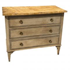 Antique Gustavian Style Swedish Empire Commode Chest of Drawers - 4572166