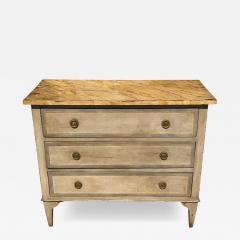 Antique Gustavian Style Swedish Empire Commode Chest of Drawers - 4574197