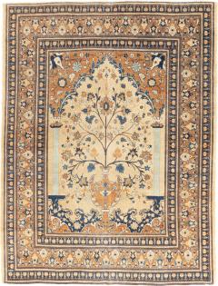 Antique Haji Jalili Tabriz Rug 47 x 61 - 4355742