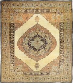 Antique Haji jalili Tabriz Rug 9 5 x 10 7  - 4318924