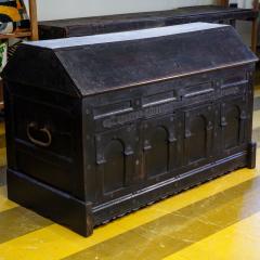 Antique Hand Carved English Trunk in the Mannerist Style - 3130061