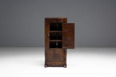 Antique Hand Carved Rustic Wood Cabinet Italy 19th Century - 4593822