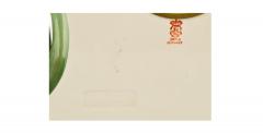 Antique Hand Painted Porcelain Mantel Clock by Royal Bonn for Ansonia - 4315357