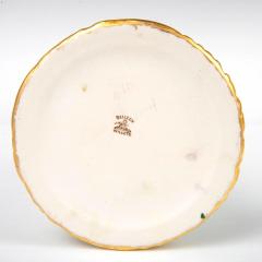 Antique Hand painted Gilt Decorated Tall Porcelain Rose Vase Belleek Willets - 3624314