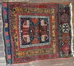 Antique Handmade Kurdish Rug Bag - 3973605
