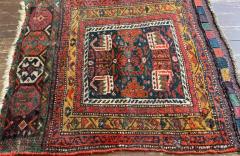 Antique Handmade Kurdish Rug Bag - 3973608