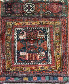 Antique Handmade Kurdish Rug Bag - 4362321
