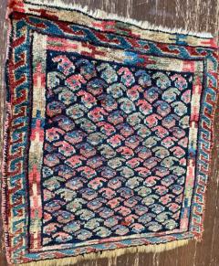 Antique Handmade Kurdish Rug Bag - 3973781