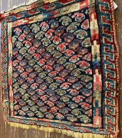 Antique Handmade Kurdish Rug Bag - 3973784