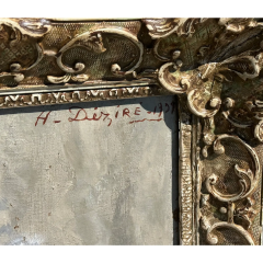 Antique Henry Dezire French Impressionist Oil Painting Still Life - 4097834