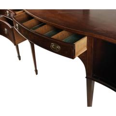 Antique Hepplewhite Flame Mahogany Sideboard - 4286207