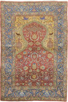 Antique Hereke Rug 4 4 x 6 3  - 4297322