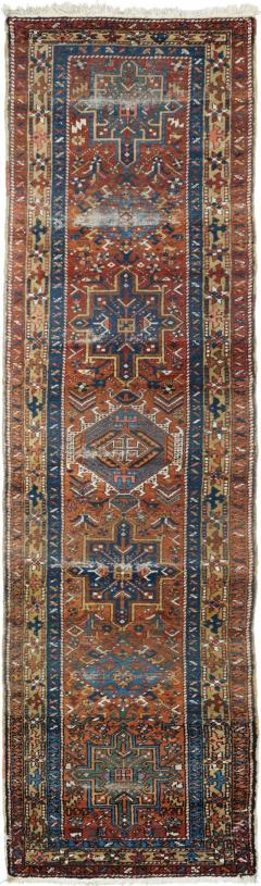 Antique Heriz Rug 2 9 x 11 0  - 4538727
