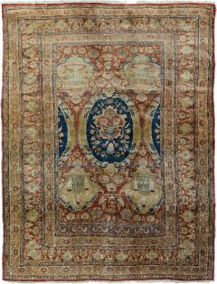 Antique Heriz Rug 4 7 x 6 1  - 4318859
