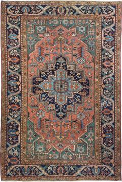 Antique Heriz Rug 6 8 x 10 6  - 4405549