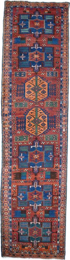 Antique Heriz Runner 34 x 144 - 4461003
