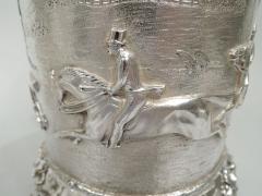 Antique Horse Race Tankard with German Imperial Association - 3754234