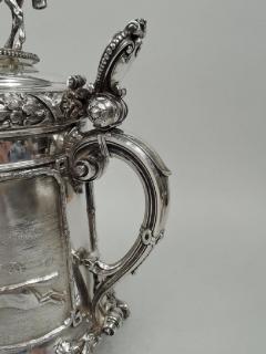 Antique Horse Race Tankard with German Imperial Association - 3754237
