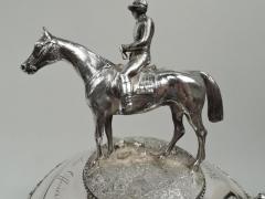 Antique Horse Race Tankard with German Imperial Association - 3754240