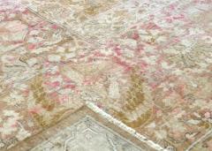 Antique Indian Agra Rug 131 x 159  - 4049094