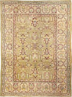 Antique Indian Agra Rug 8 4 x 11 9 circa 1890 - 4327806