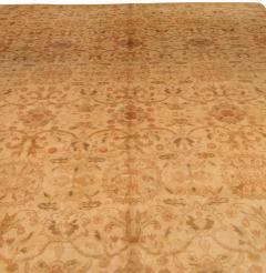 Antique Indian Amritsar Botanic Handmade Wool Rug - 2461457