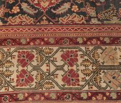 Antique Indian Amritsar Handmade Wool Rug - 2461188