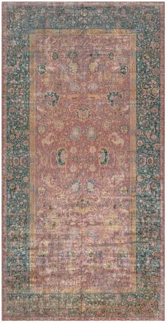 Antique Indian Handmade Wool Carpet - 2452872