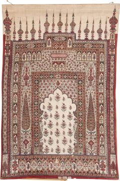 Antique Iranian Qalamkar prayer mat - 3315842