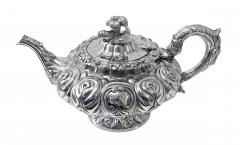 Antique Irish Silver Teapot Dublin 1835 Patrick Laughlin - 4195077