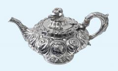 Antique Irish Silver Teapot Dublin 1835 Patrick Laughlin - 4195078