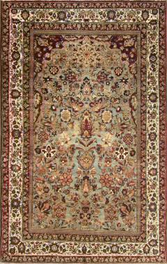 Antique Isfahan Ahmad Rug Unique - 4092542