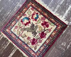 Antique Isfahan Ahmad Rug Very unusual - 3971683