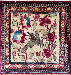 Antique Isfahan Ahmad Rug Very unusual - 4362263