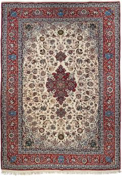 Antique Isfahan Rug 67 x 98 - 4355765