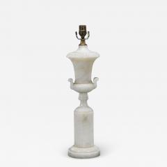 Antique Italian Alabaster Urn Table Lamp - 2229291