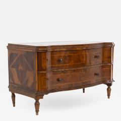 Antique Italian Baroque Walnut Root Dresser from Veneto - 2049956