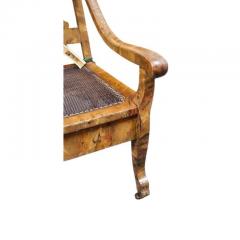 Antique Italian Carved Angel Dolphin Burlwood Angel Chair - 4762414