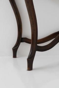 Antique Italian Console in Wood and White Marble - 3677990
