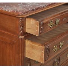 Antique Italian Gilt Bronze Mounted Walnut Commode - 4342677