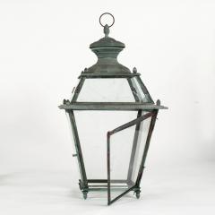 Antique Italian Glass Paneled Lantern - 4231047