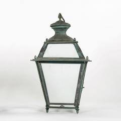 Antique Italian Glass Paneled Lantern - 4231049