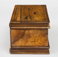 Antique Italian Grand Tour Olivewood Book Box - 1825821
