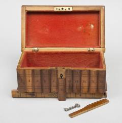 Antique Italian Grand Tour Olivewood Book Box - 1825822