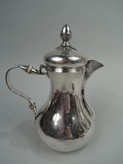 Antique Italian Neoclassical Silver Coffeepot C 1820 - 3764764