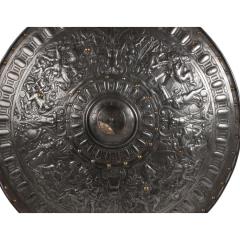 Antique Italian Renaissances Iron Brass Cellini Shield After E Libaerts - 4254811