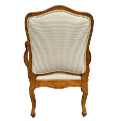 Antique Italian Walnut Fauteuil Arm Chair - 4511255