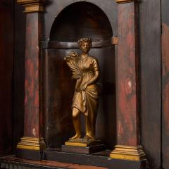Antique Italian ormolu and hardstone mounted cabinet on stand - 4330133